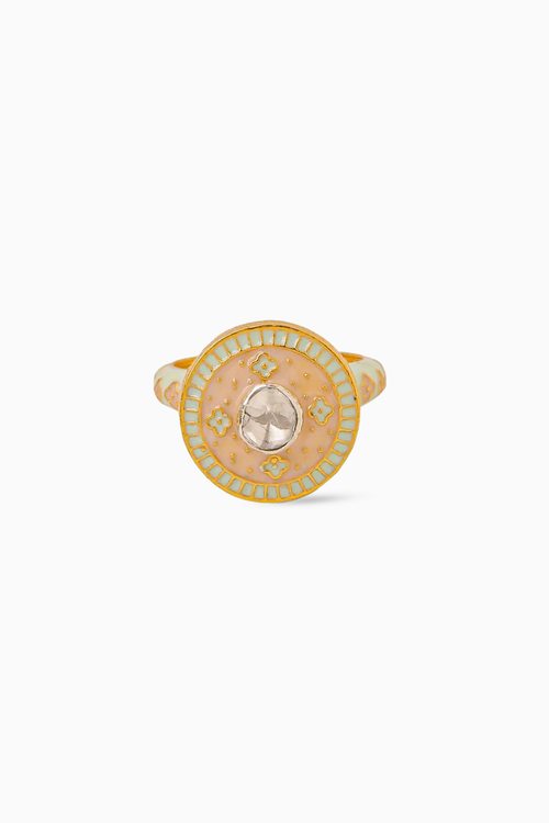 Chattra Phool Polki Ring
