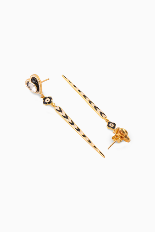 Dil Tila Linear Earrings