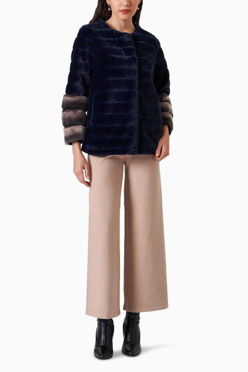 Vendome Navy Blue Coat