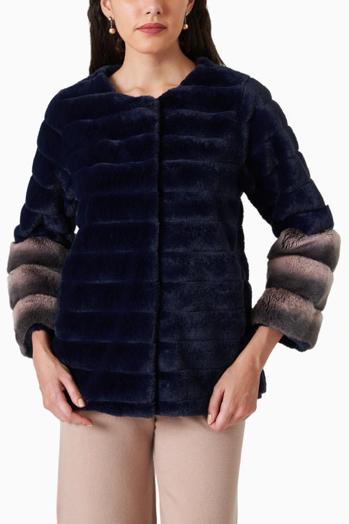 Vendome Navy Blue Coat