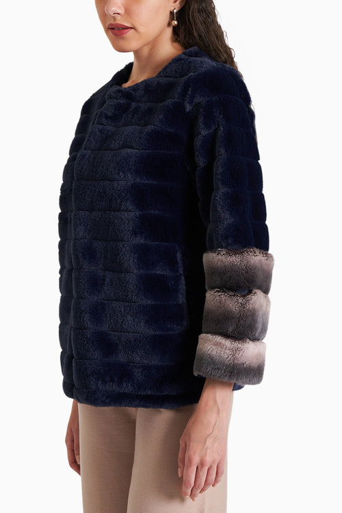 Vendome Navy Blue Coat