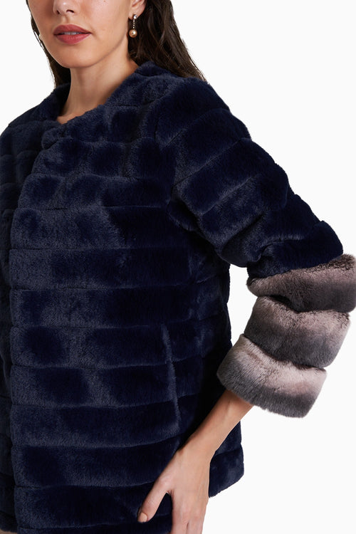 Vendome Navy Blue Coat