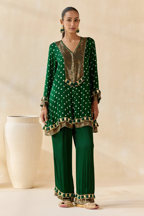 Adhira Green Co-ord Set