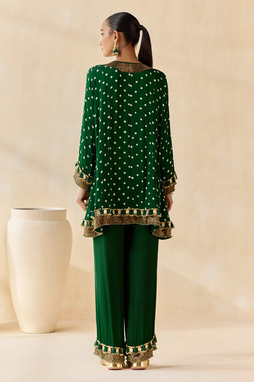 Adhira Green Co-ord Set