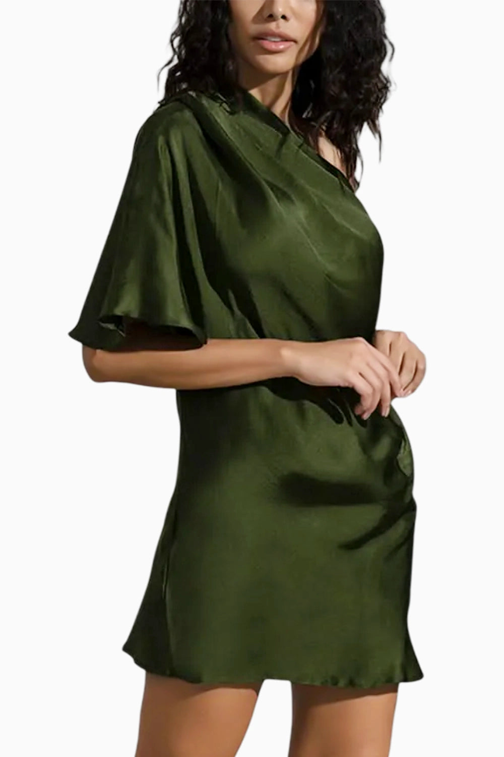 Alpas Dark Green Dress