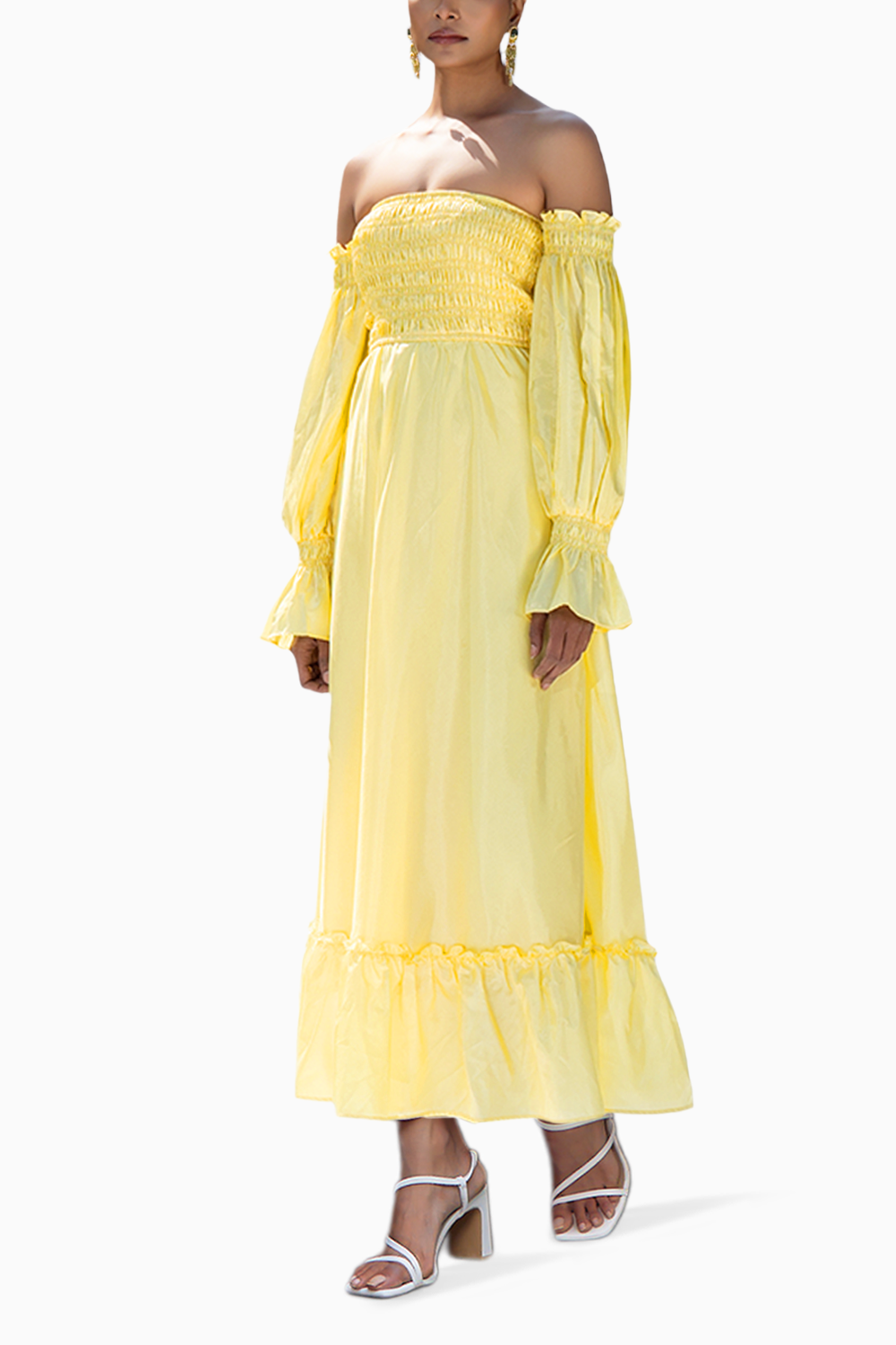 Amie Lemon Sorbet Dress