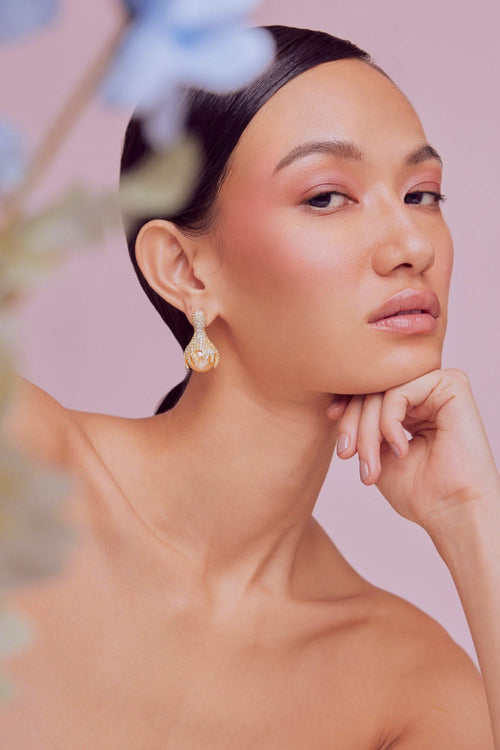 Zing Drops Orange Earrings