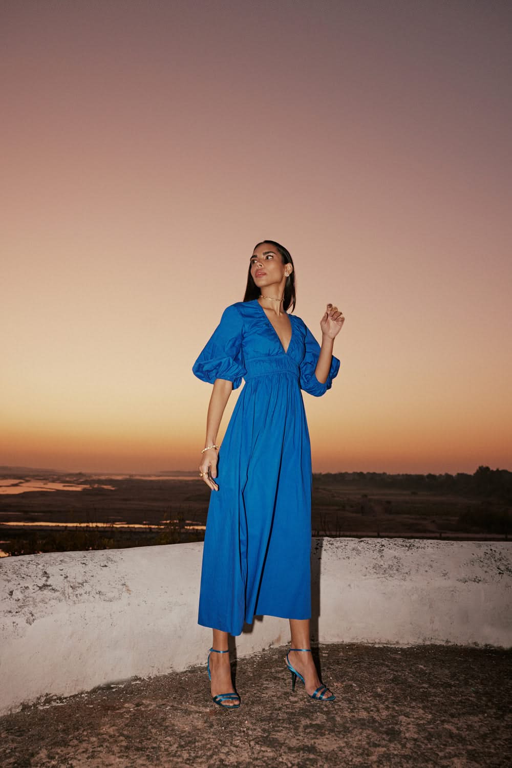 Andros Midi Dress