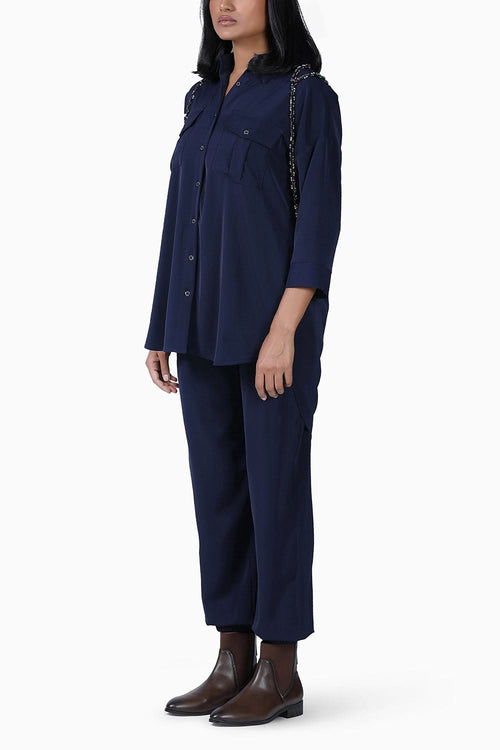 Navy Army Set with Cluster String