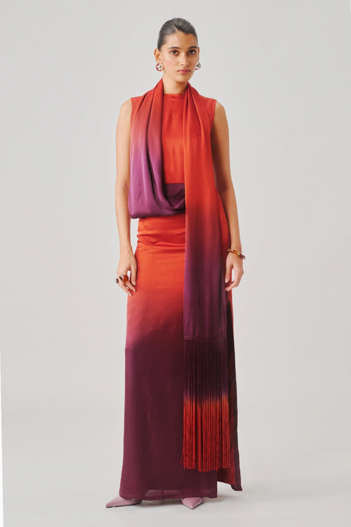 Ember Scarf Dress
