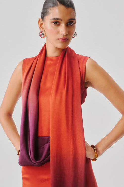 Ember Scarf Dress