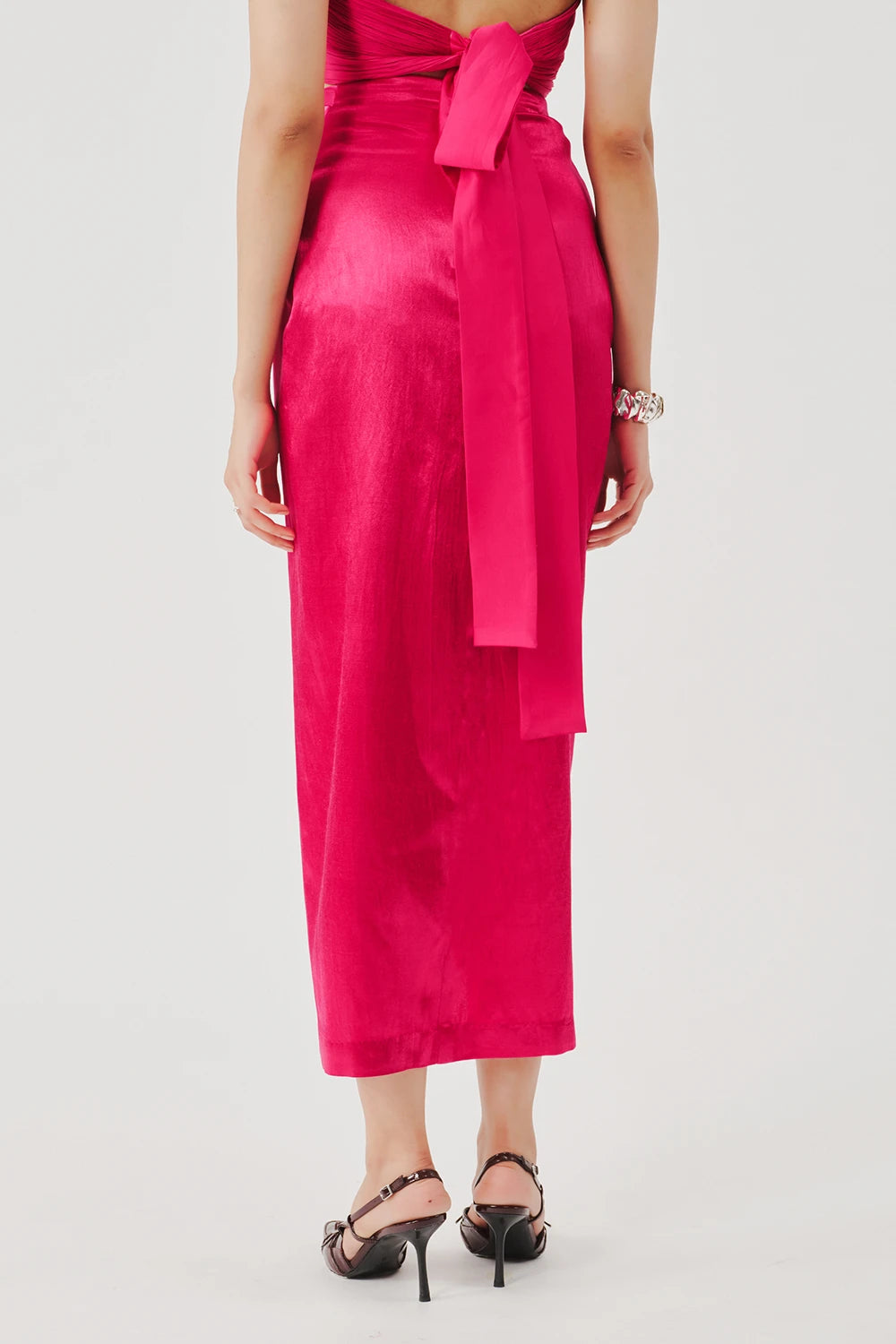 Carapace Skirt in Pink