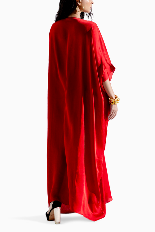 Regal Red Kaftan