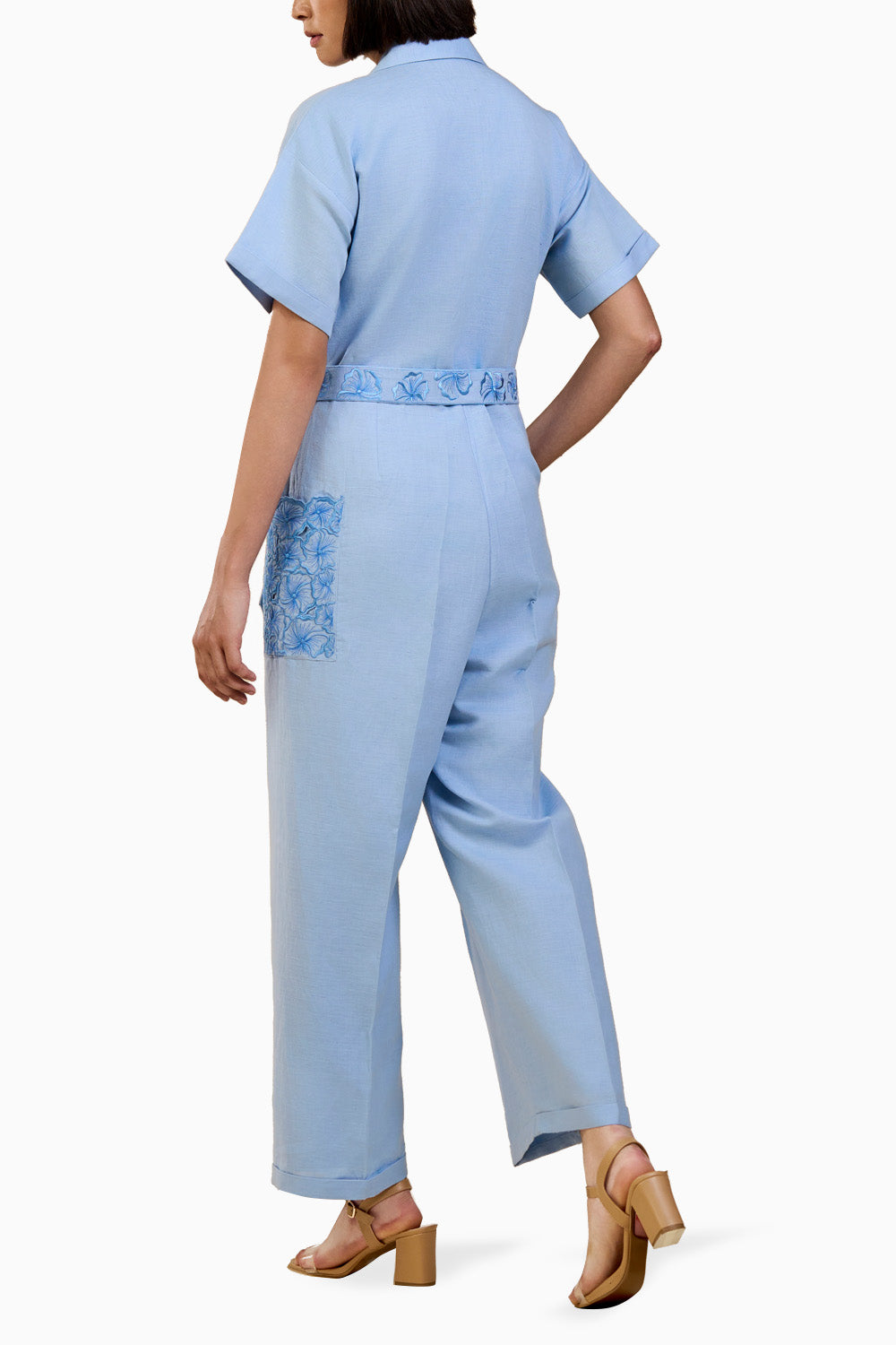 Ice Blue Jumpsuit