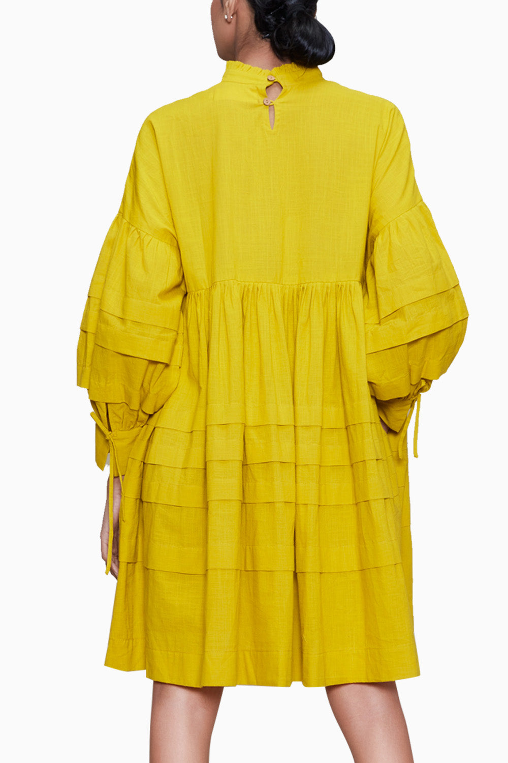 Yellow Avira Aakaar Dress