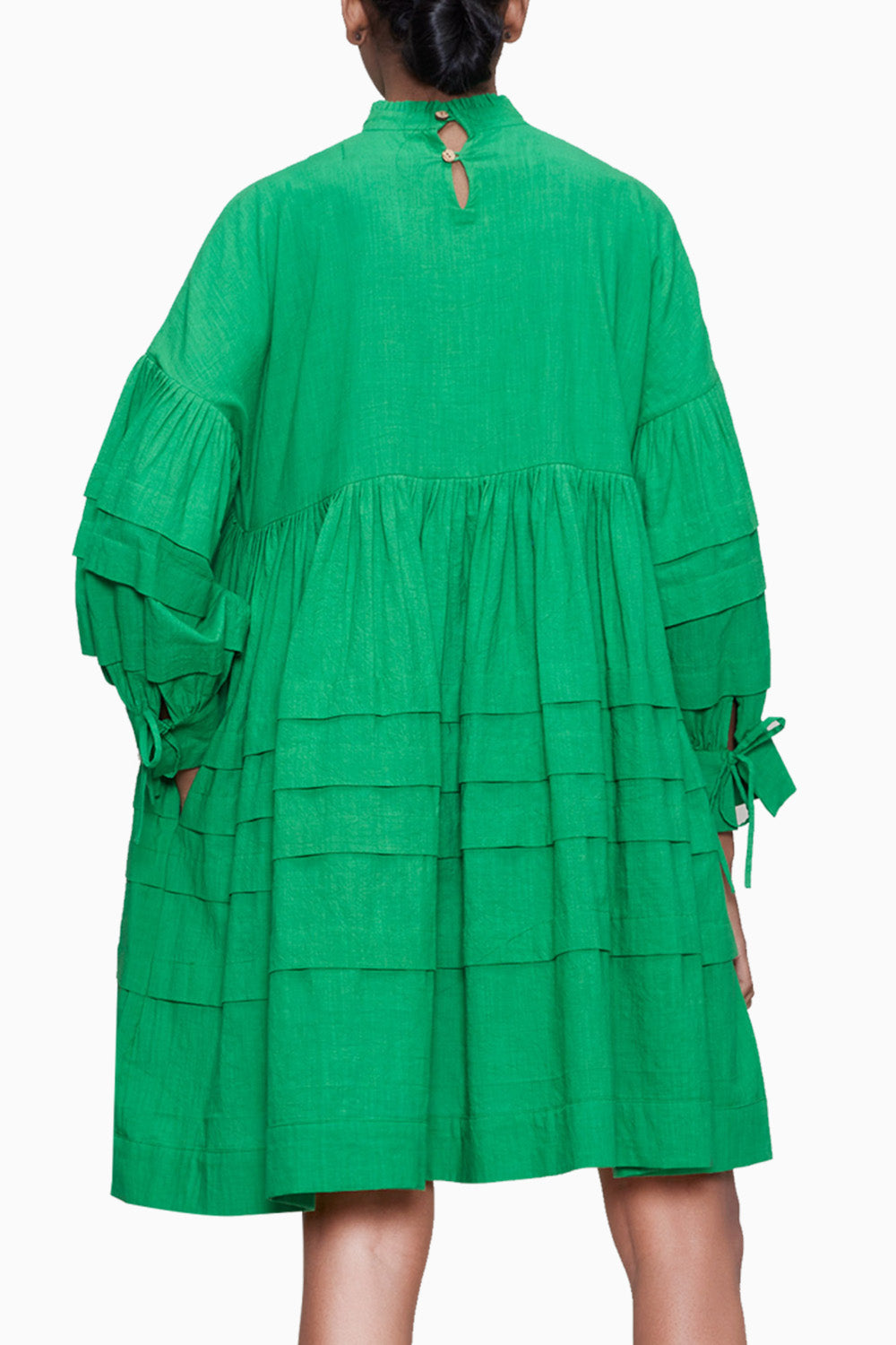 Green Avira Aakaar Dress