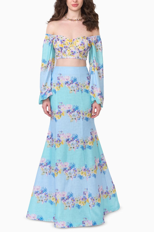 Marina Crop Top with Skirt