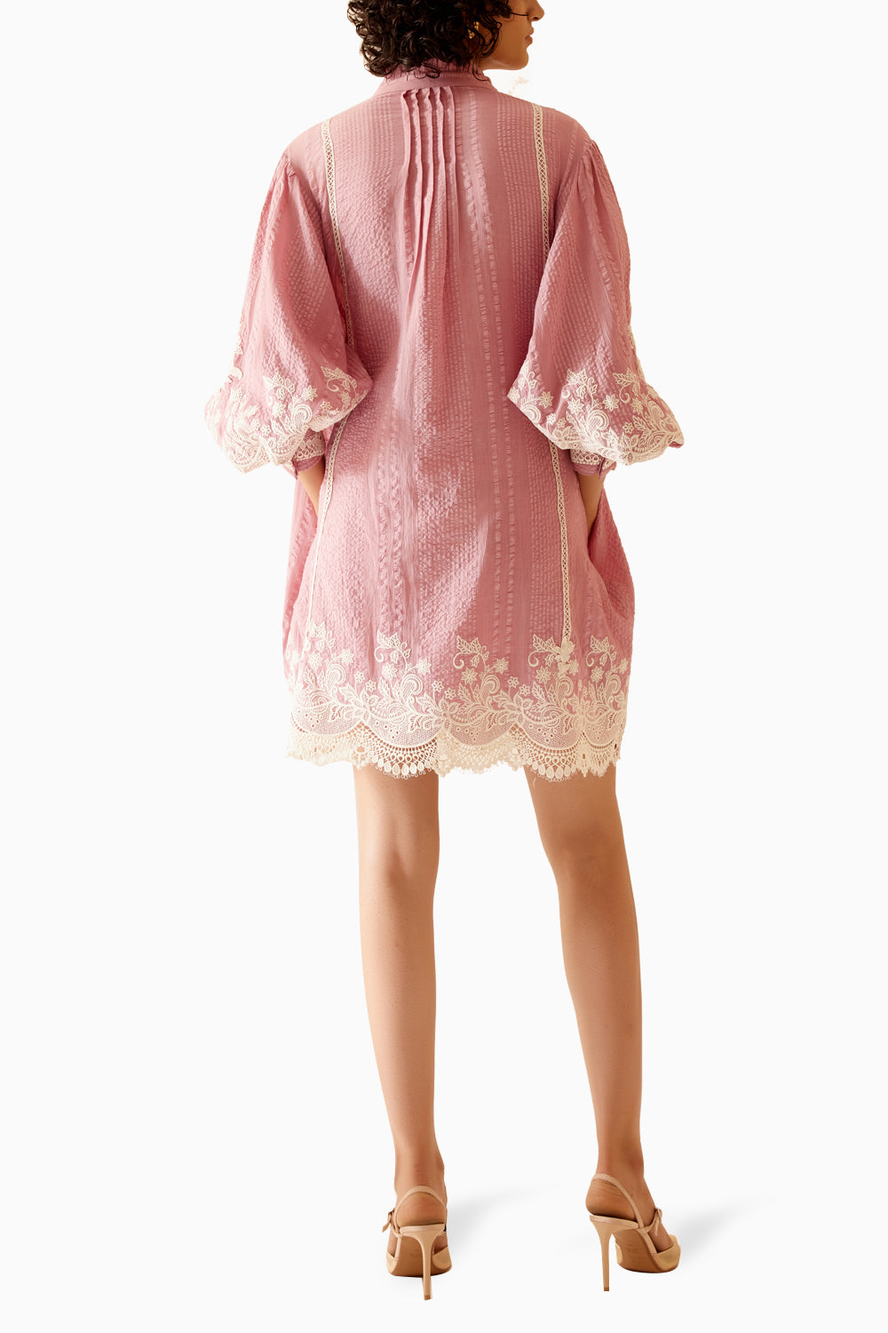 Slava Pink Tunic Dress