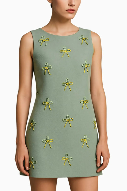Sage Shift Dress