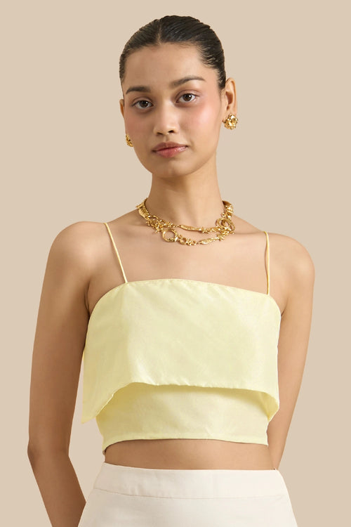 Carla Yellow Cami Top