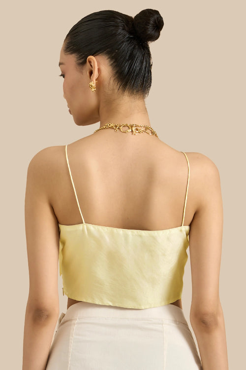 Carla Yellow Cami Top