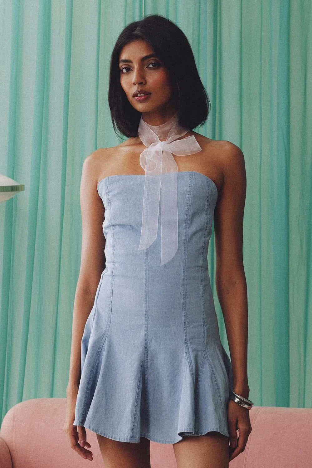 Blue Capri Dress M Blue Capri Dress M