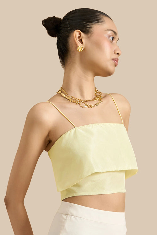 Carla Yellow Cami Top