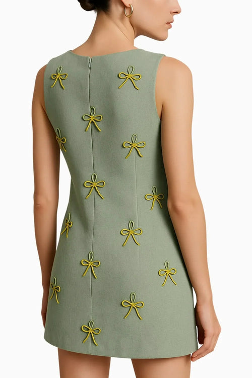 Sage Shift Dress