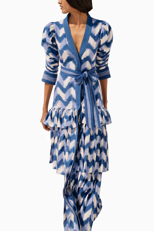Waves Lapis Lazuli Dress