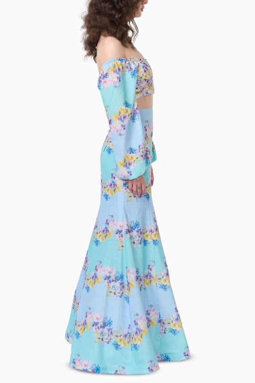 Marina Crop Top with Skirt
