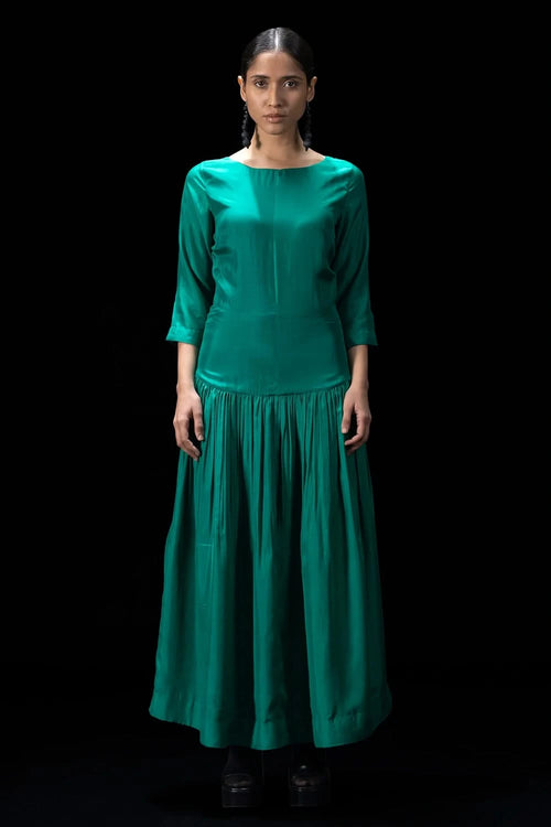 Radius Green Dress