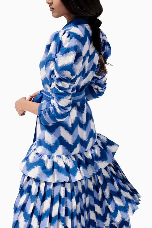 Waves Lapis Lazuli Dress
