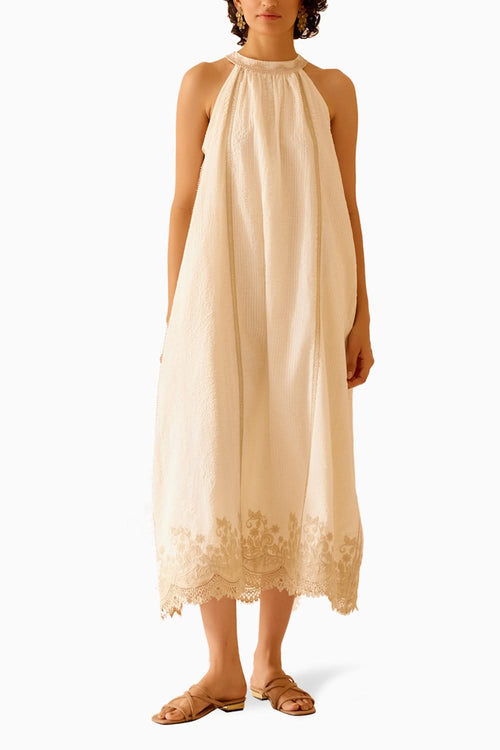 Zoya Ivory Dress