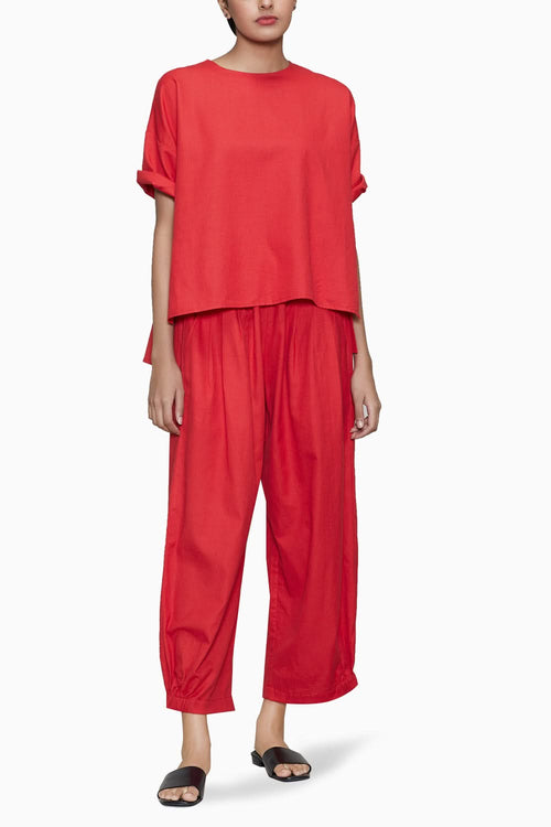 Red Ekin & Hera Co-ord Set