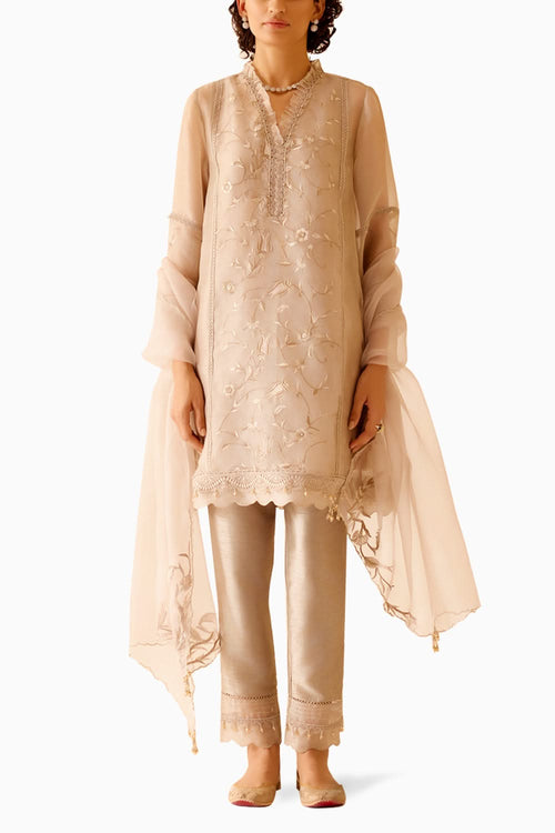 Farida Sand Kurta Set