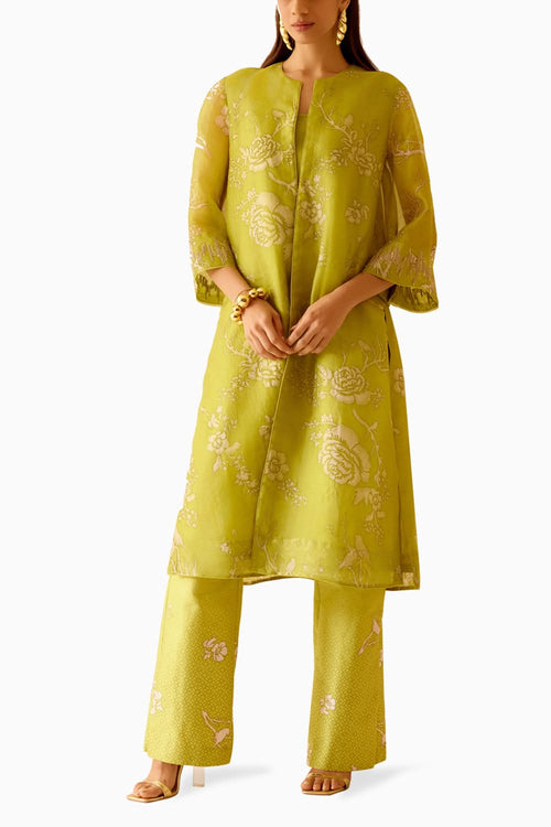 Amara Green Kurta Set