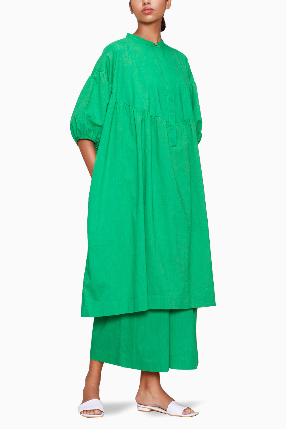 Green Acra Tunic Set