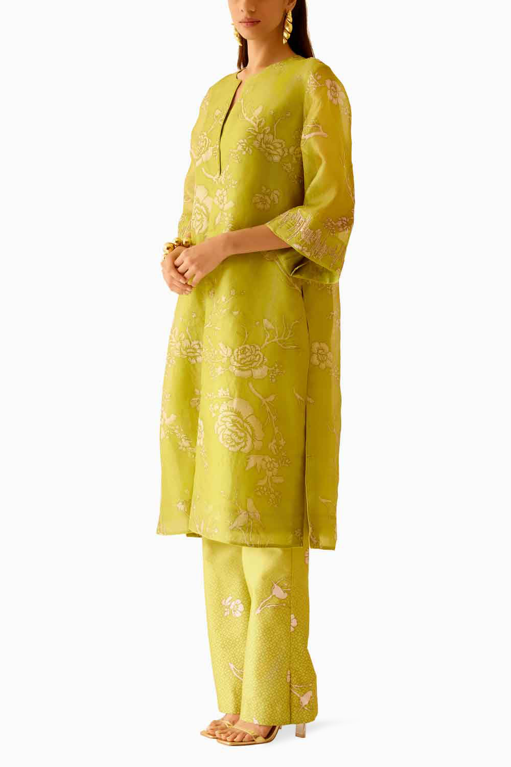 Amara Green Kurta Set