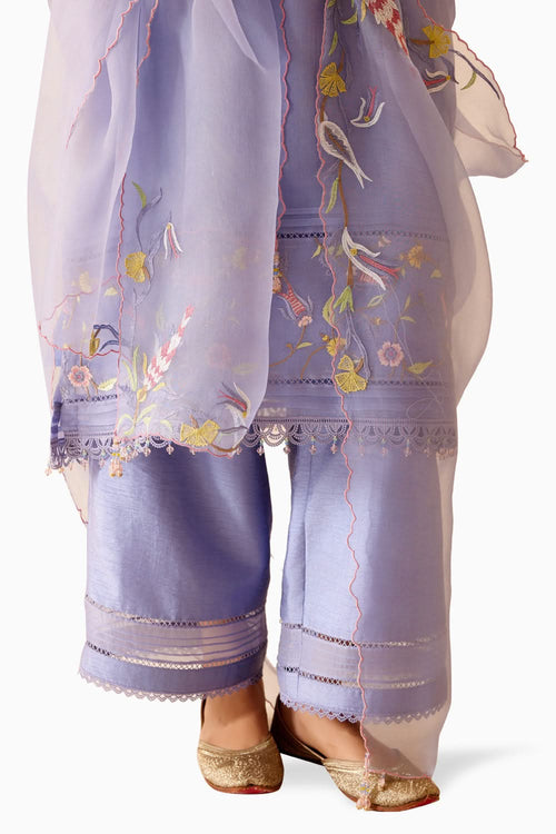 Samya Lilac Kurta Set