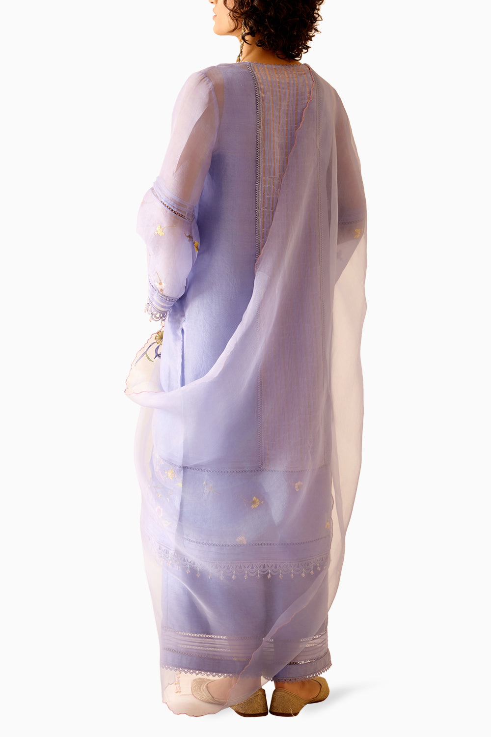 Salma Lilac Kurta Set