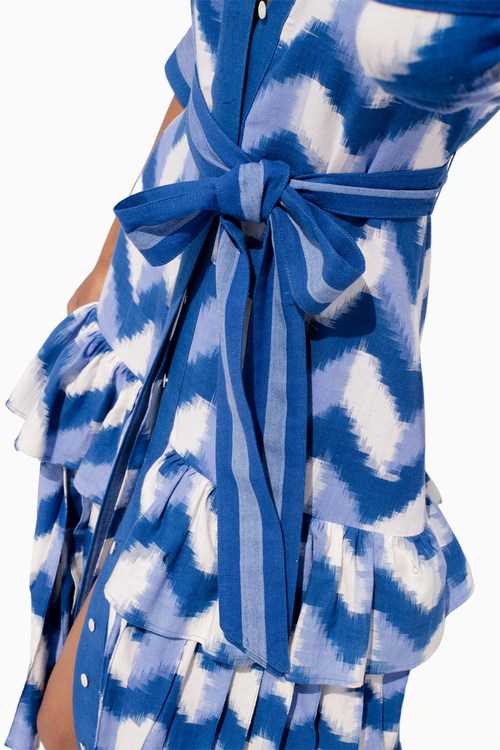 Waves Lapis Lazuli Dress