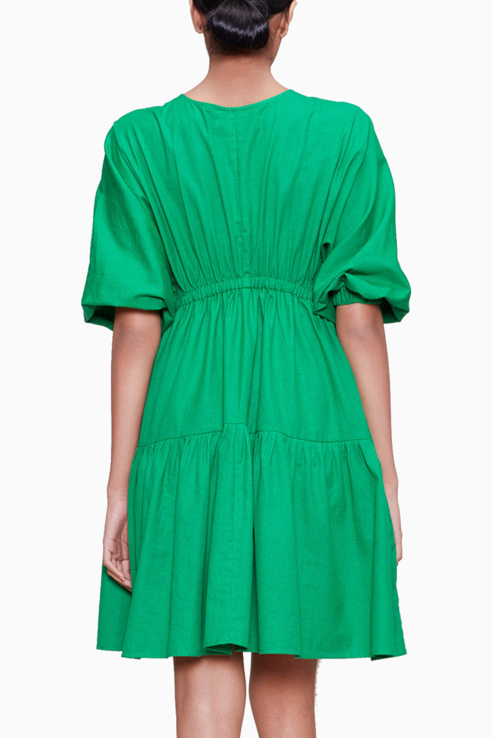 Green New Citra Aakaar Dress