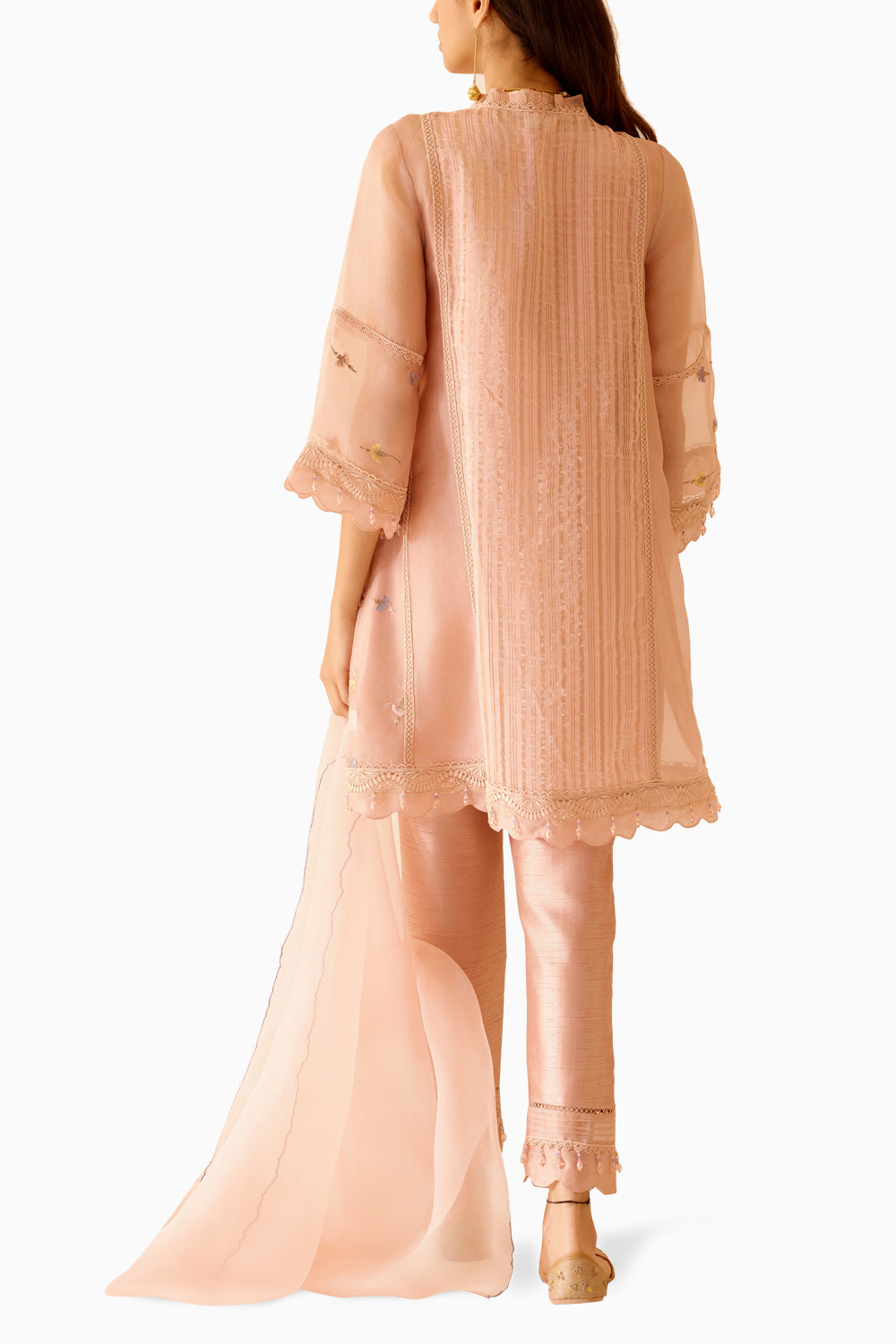 Farida Pink Kurta Set