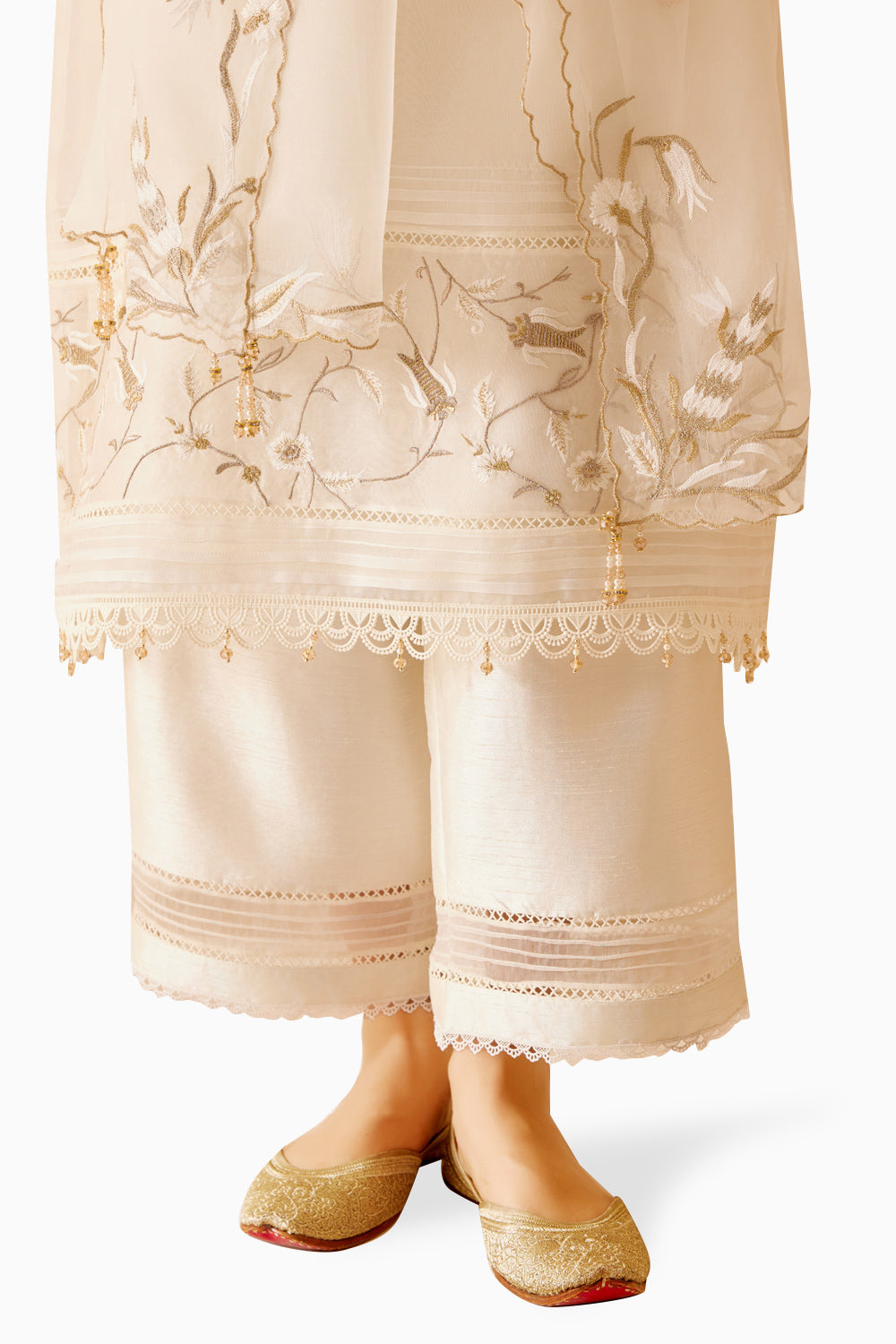 Salma Ivory Kurta Set