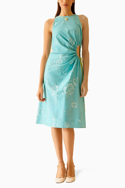Pia Turquoise Dress