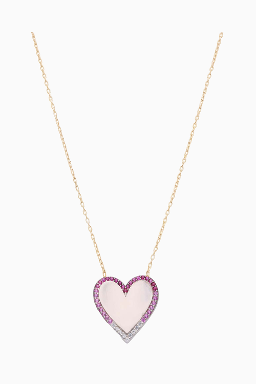 A Heartful Love Symphony Casual Silver Chain Necklace