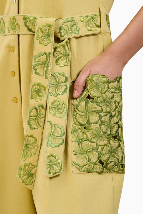 Lime Green Jumpsuit