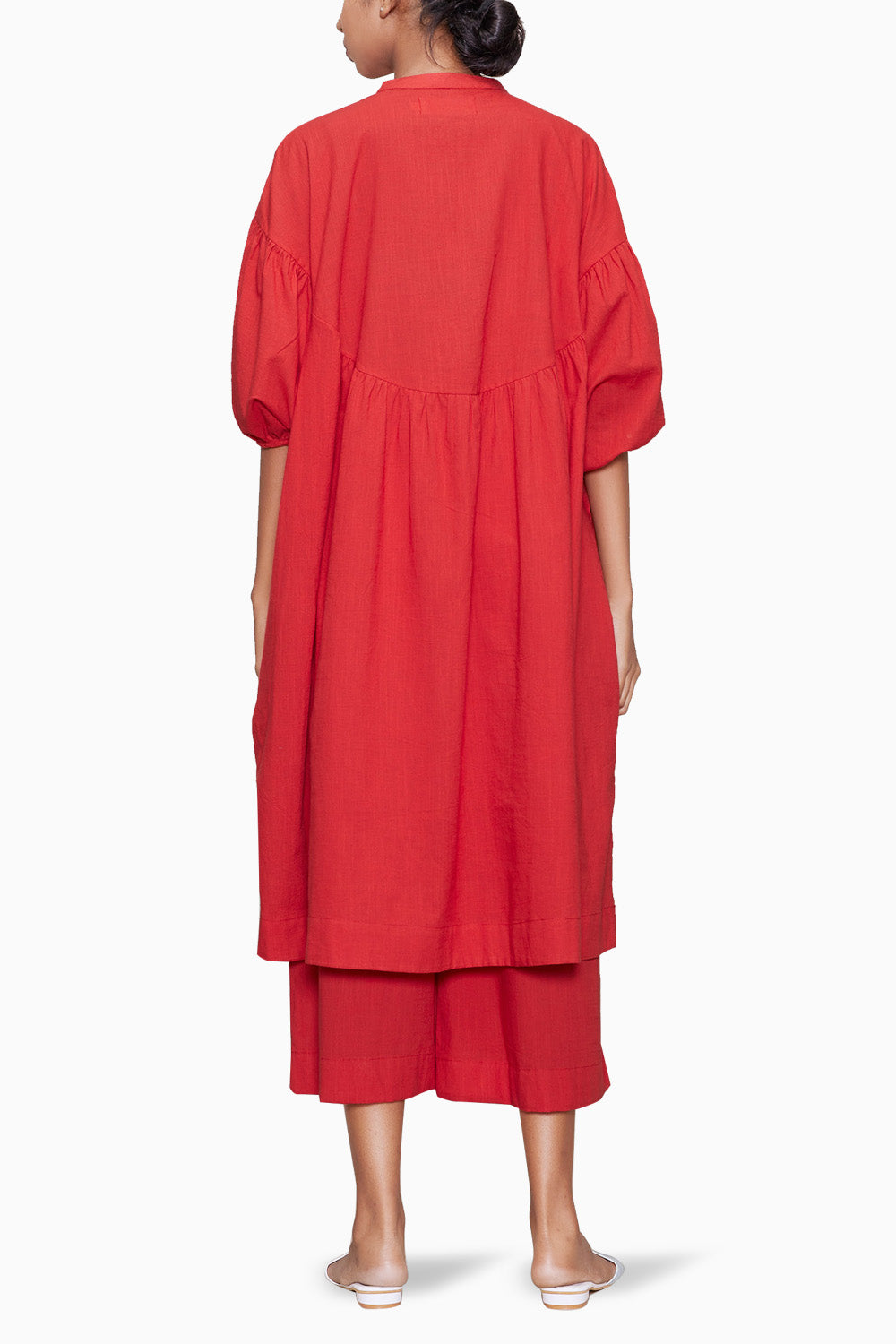 Red Acra Tunic Dress