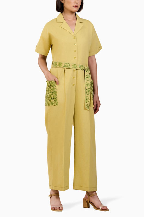 Lime Green Jumpsuit
