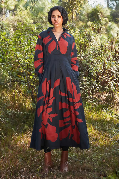 Black Woods Dress